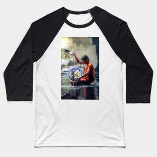 Washing the World Baseball T-Shirt